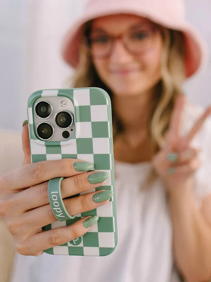 Green Checkered